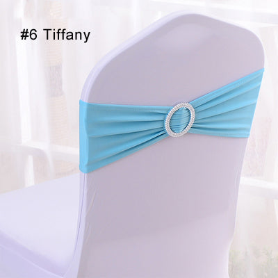 Wedding Chair Covers Bands Lycra Spandex Chair Bands With Buckle Chair  Covers Wedding Decor Diamante 100 Pieces -  UK